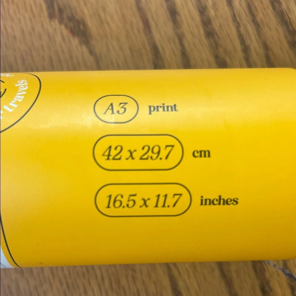 Yellow Scratch Map Travel Edition